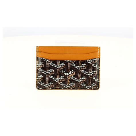 brown goyard card holder|Card holders .